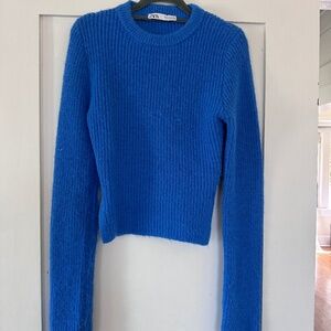 Zara super soft Bright Blue Sweater